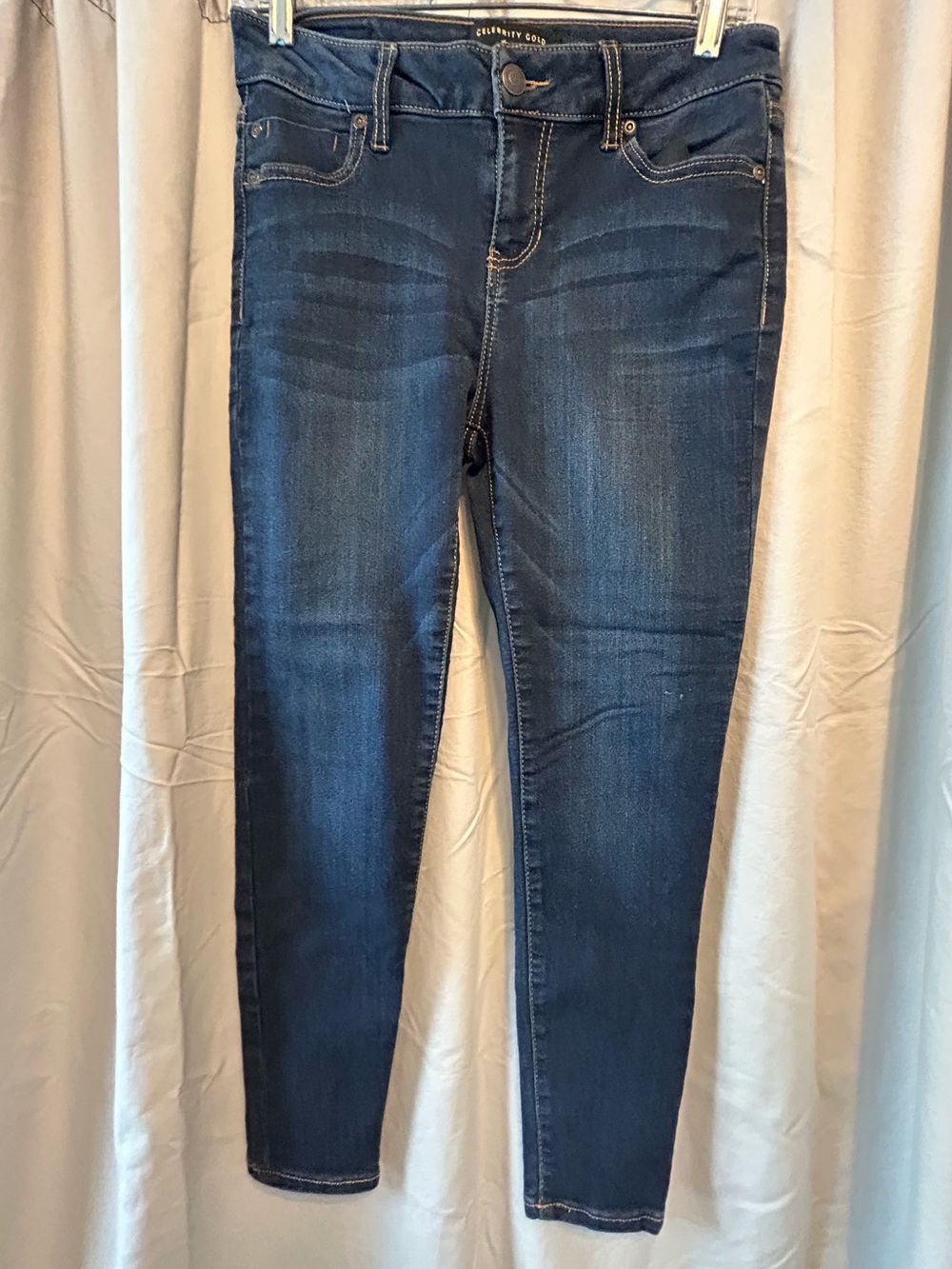 Celebrity Pink Dark Indigo Skinny Jeans